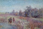 Jane Sutherland Field Naturalists oil painting on canvas